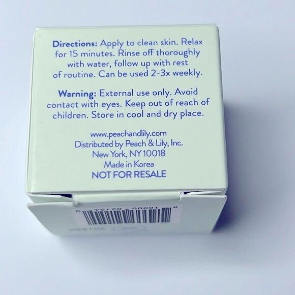 $6🌟 Peach Slices Snail Rescue Intensive Wash Off Mask - Picture 5 of 6